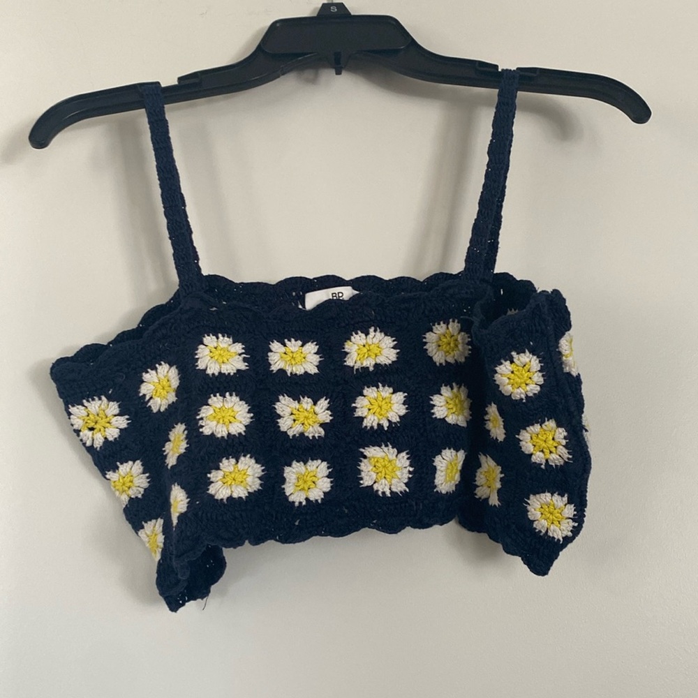 BP Crochet Crop Top